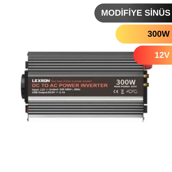 LEXRON / JYINS 300W 12V MODİFİYE SİNÜS İNVERTER