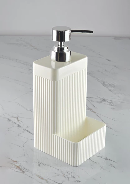 Sünger Hazneli Sıvı Sabunluk - Hazneli Banyo Mutfak Sıvı Sabunluğu - 550 ML - 3