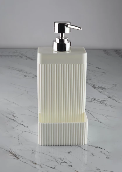 Sünger Hazneli Sıvı Sabunluk - Hazneli Banyo Mutfak Sıvı Sabunluğu - 550 ML