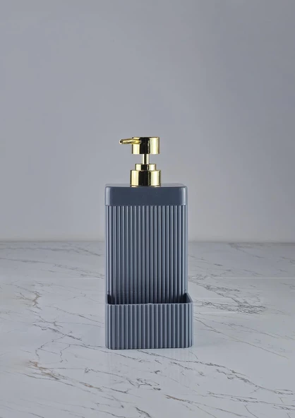 Sünger Hazneli Sıvı Sabunluk - Hazneli Banyo Mutfak Sıvı Sabunluğu - 550 ML - 6
