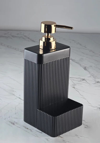 Sünger Hazneli Sıvı Sabunluk - Hazneli Banyo Mutfak Sıvı Sabunluğu - 550 ML - 12