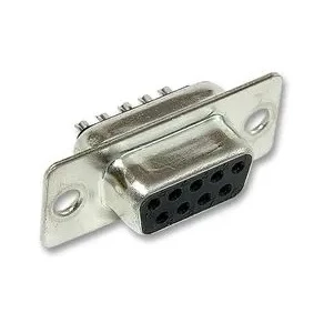 DB9 D-Sub 9 Pin Dişi RS232 Seri Port Konnektör - Resim 4