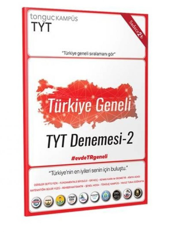 2021 Türkiye Geneli TYT Denemesi 2 10 lu Paket Tonguç Akademi