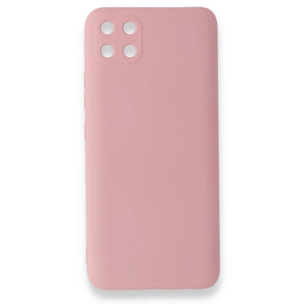 Realme C11 2021 Pembe   Lansman Silikon Cep Telefonu Kılıfı