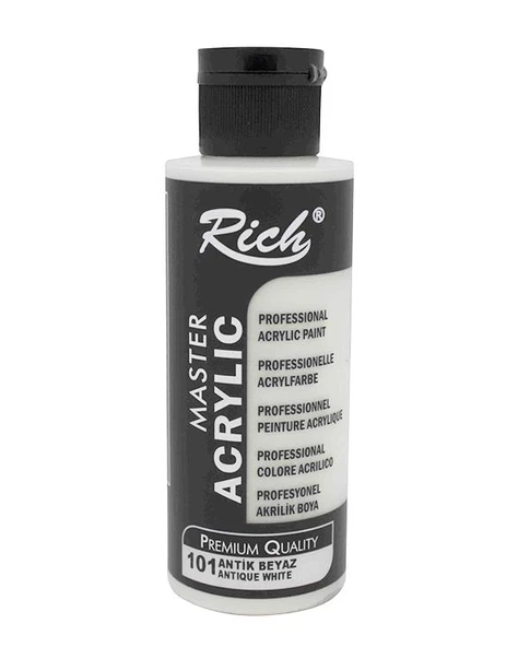 Rich Master Akrilik Boya Antik Beyaz 120ml
