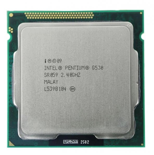 Intel® Celeron® G530 2,40GHz LGA1155 2MB 64W İşlemci Tray Kutusuz