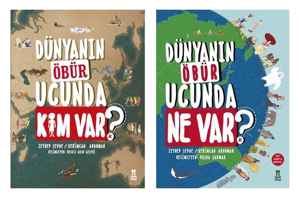 Dünyanın Öbür Ucunda Kim Var + Dünyanın Öbür Ucunda Ne Var (2 Kitap)
