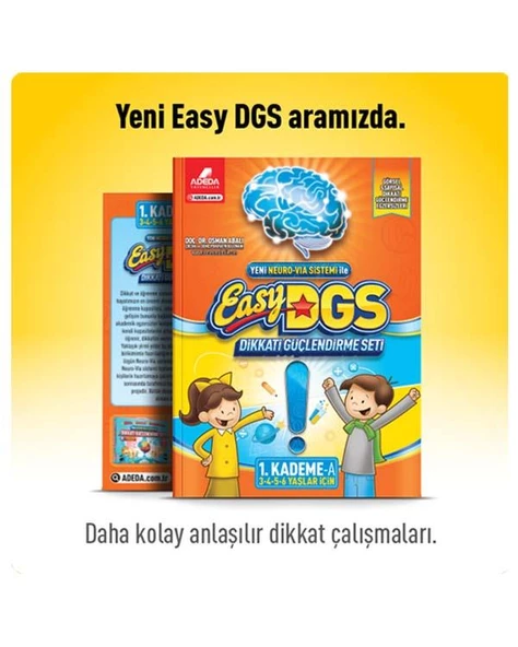 Easy Dikkat Güçlendirme Kitabı 3/6 Yaş A - 2
