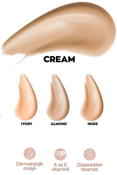 Avon Calming Effects Mat Görünüm Veren Fondöten 30 Ml. Cream - 2