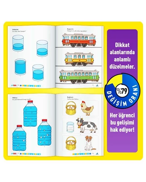 Easy Dikkat Güçlendirme Kitabı 3/6 Yaş B - 2