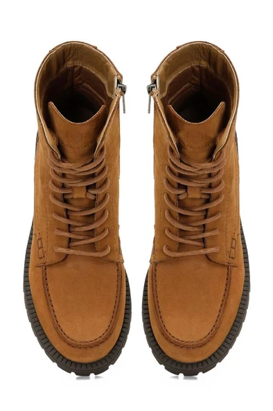 Lumberjack BEMOL 4PR 101915364 Hakiki Deri Kadın Bot Taba 36-40 - 4