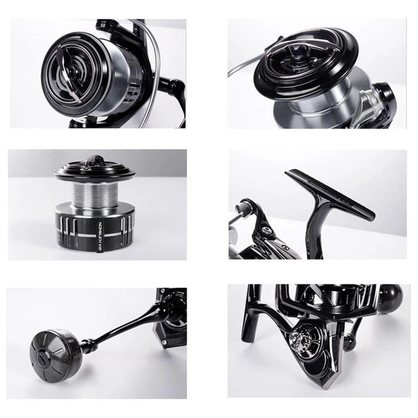 Noeby Nonsuch V6 2500 Spin Olta Makinesi - 2