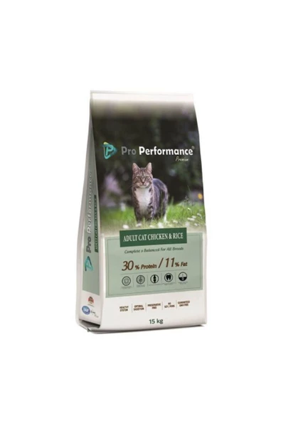 Pro Performance Premium Tavuklu Yetişkin Kedi Maması 15 Kg