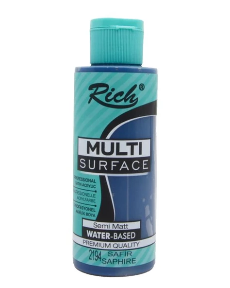 Rich Multı Surface Akrilik Boya Safir 120ml