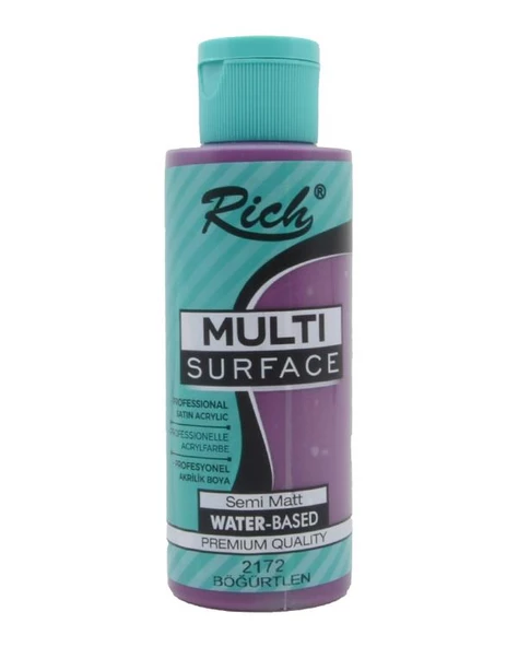 Rich Multi Surface Akrilik Boya Böğürtlen 120cc