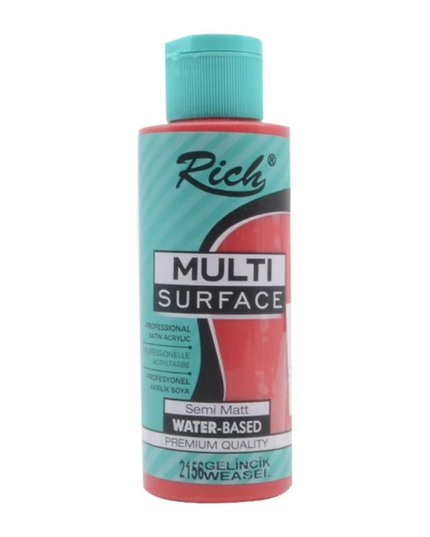 Rich Multi Surface Akrilik Boya Gelincik 120cc