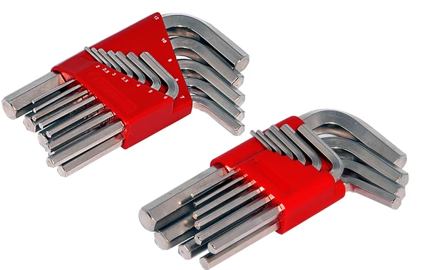 İzeltaş 12 li Allen Anahtar Takımı Kısa 4900003112 - Resim 2