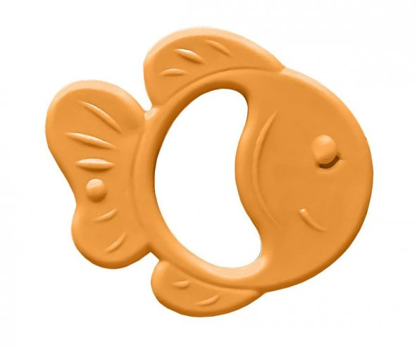 Bambino Kauçuk Yumuşak Diş Kaşıyıcı Balık - Turuncu ürün görseli