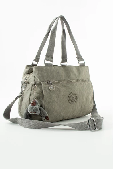 C-1112 Klinkır Kumaş Çapraz El ve Omuz Çantası - Resim 4