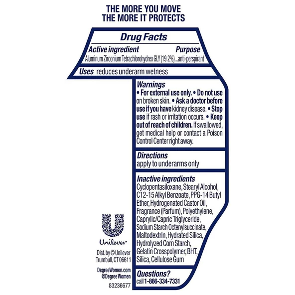 Degree Women Shower Clean Antiperspirant Deodorant 74GR - 2