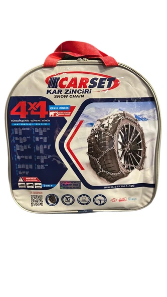 Carset 255/70R18 Grup:1700 Takmatik 4x4 Kar Zinciri  (Paket İçeriği 2 adettir) ürün görseli