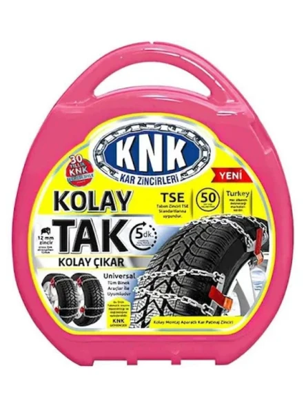 Konak 165/70R13 Grup:4 Seri X Takmatik Otomobil Kar Zinciri (Paket İçeriği 2 adettir) - Resim 4
