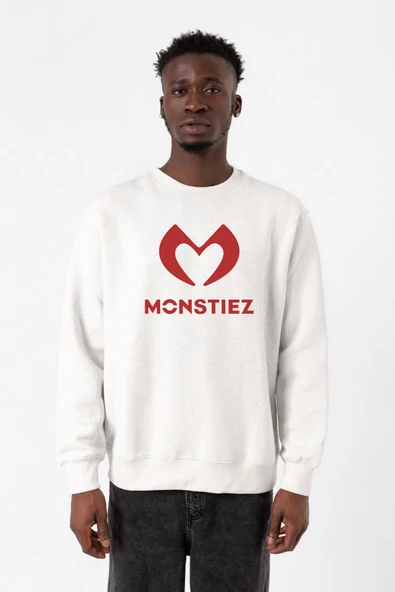 Babymonster Monstiez Beyaz Erkek 2ip Sweatshirt