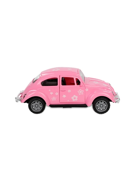 Vardem Sürtmeli Desenli Kaplumbağa Araba Vosvos 12 CM Oyuncak Araba - 2