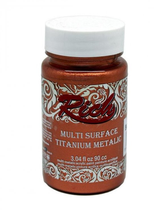 Rich Multi Titanyum Metalik Boya Bakır 90cc