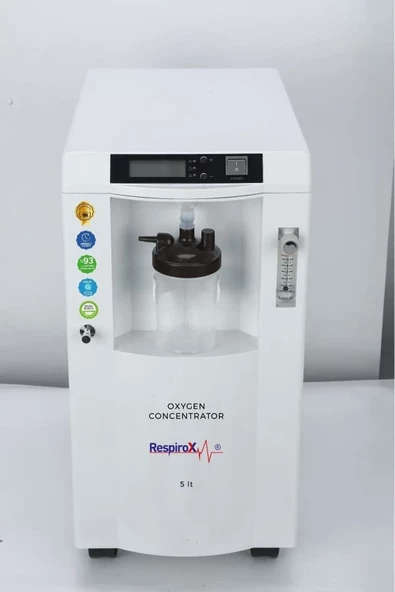 Respirox Oksijen Konsantratörü 5 lt (24 Saat Oksijen Üretebilen Makina) - 2