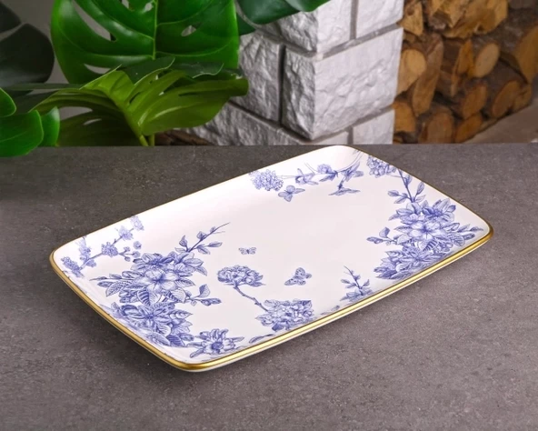 Gönül 33cm Spring Time Servis Meze Tabağı G4186
