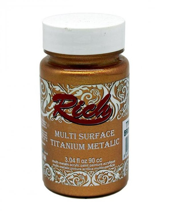 Rich Multi Titanyum Metalik Boya Bronz 90cc