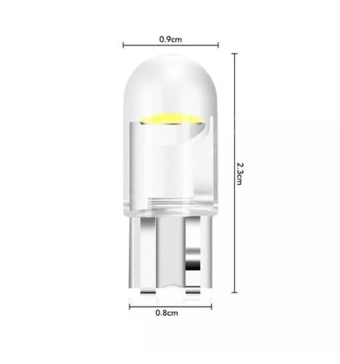 T10 LED Ampül Yeni Nesil 12V 5W Beyaz 10 adet - 2