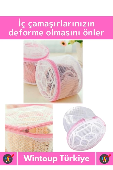 Özel Üretim Uzun Ömürlü Hassas Korumalı Deformasyon Önleyici İç Çamaşırı Sütyen Yıkama Filesi - 2