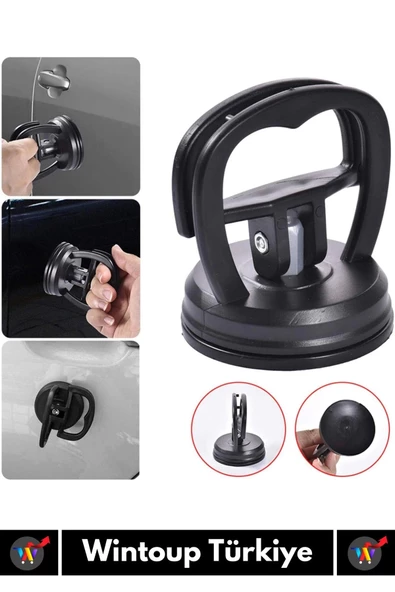 Özel Üretim Yüksek Kaliteli 10 Kg Çekiş Güçlü Oto Araç Otomobil Göçük Düzeltici 5.5 Cm Mini Vantuz - 4