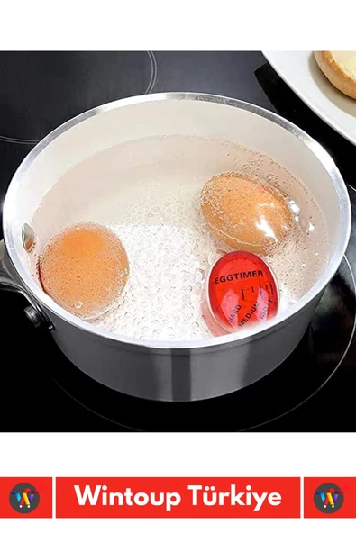 Özel Yüksek Kaliteli Yanmaz Erimez 3 Farklı Zamanlayıcılı Yumurta Pişirme Derecesi Aparatı Egg Timer - 4