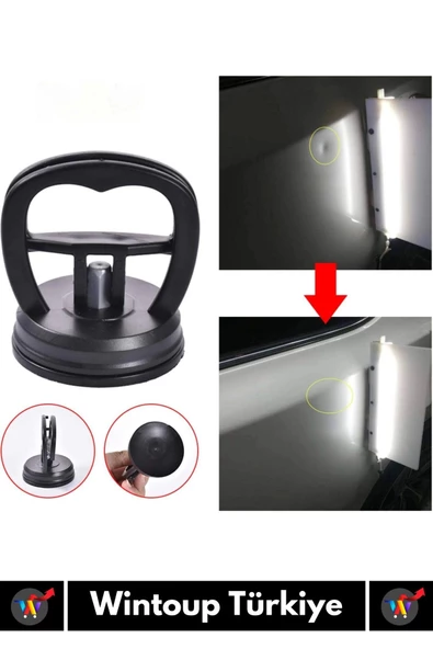 Özel Üretim Yüksek Kaliteli 10 Kg Çekiş Güçlü Oto Araç Otomobil Göçük Düzeltici 5.5 Cm Mini Vantuz - 3