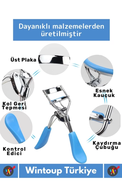 Özel Üretim Yüksek Kaliteli Hassas Kullanım Yüz Bakım Göz Makyaj Kirpik Kıvırıcı Eyelash Curler