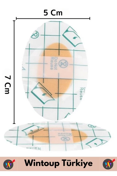 Özel Görünmez Ultra İnce Nefes Alabilir Su Geçirmez Ayakkabı Topuk Parmak Vurma Önleyici Bant 20'li - 5