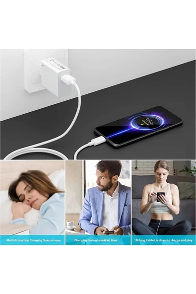 Xiaomi Redmi Samsung Uyumlu 67w Hızlı Şarj Cihazı 67watt - 4