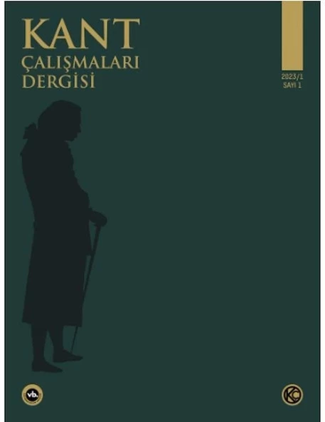 Kant Çalışmaları Dergisi Sayı 1 - 1