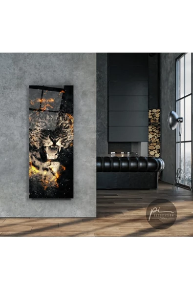 Kaplan Panoramik Dekoratif ve Modern Cam Tablo ürün görseli