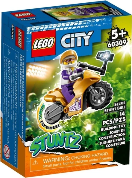 LEGO 60309 City Kameralı Gösteri Motosikleti