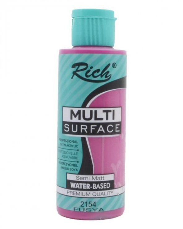 Rich Multi Surface Akrilik Boya Fuşya 120cc