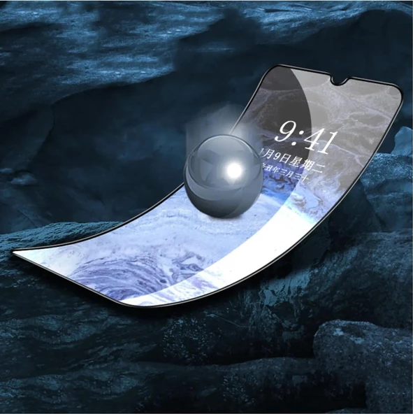İphone XR İle Uyumlu Kırılmaz Cam 9D Tam Kapatan Süper Glass - 2