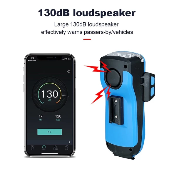 valkyrie 4000mAh Powerbank Solar Telefon Tutucu Kornalı Bisiklet Feneri Siyah - 6