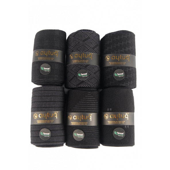 Aytuğ Erkek Premium Lyocell Çorap 6'lı - Siyah - 2