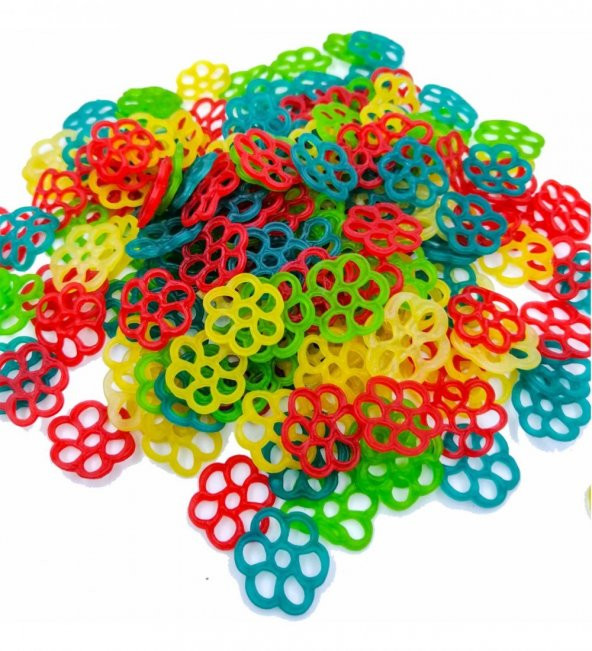 Renkli Sihirli Cips Yağda Açılan Suriye Cipsi 1000 Gr - 1