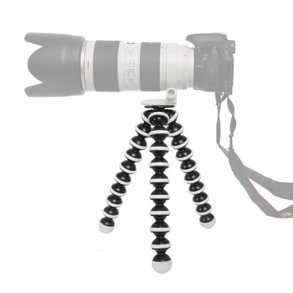 Canon Fotoğraf Makineleri için Masaüstü Tripod Seti - Resim 2