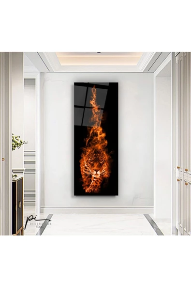 Kaplan Dekoratif ve Modern Cam Tablo ürün görseli 1